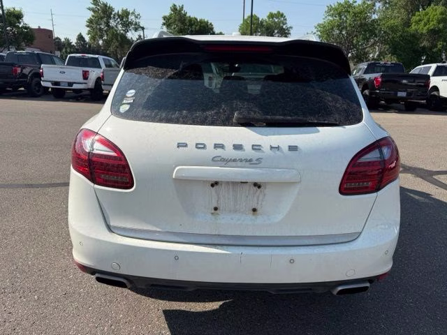2011 Sand White Porsche Cayenne S AWD SUV