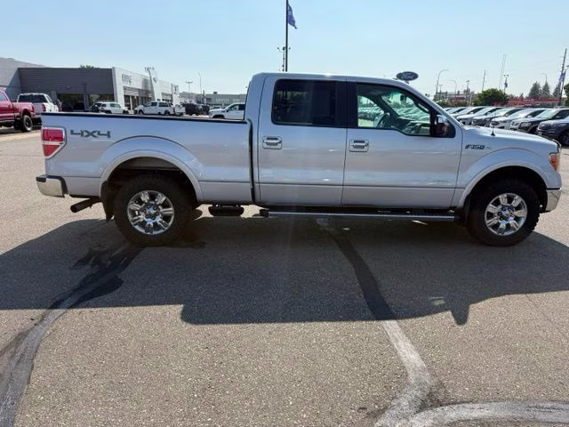 2012 Ingot Silver Metallic Ford F-150 Lariat 4X4 Truck