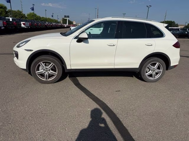 2011 Sand White Porsche Cayenne S AWD SUV