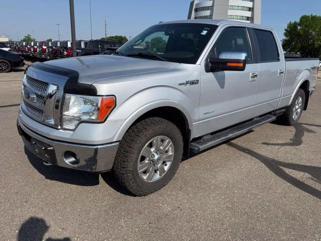 2012 Ingot Silver Metallic Ford F-150 Lariat 4X4 Truck