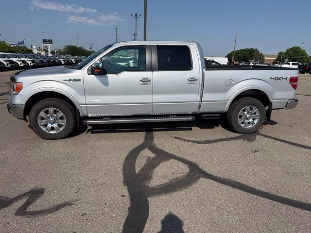 2012 Ingot Silver Metallic Ford F-150 Lariat 4X4 Truck