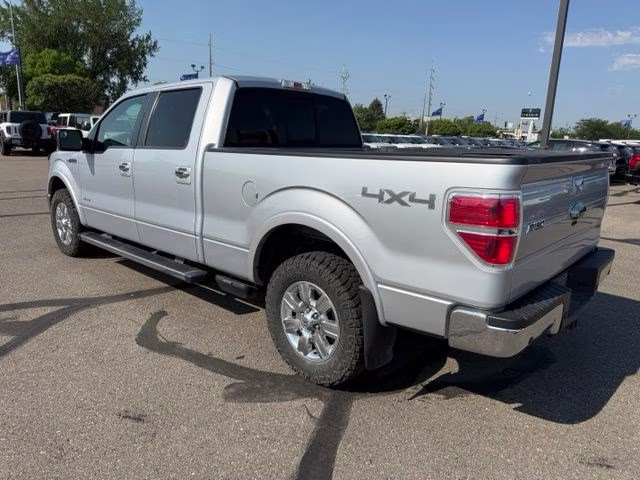 2012 Ingot Silver Metallic Ford F-150 Lariat 4X4 Truck
