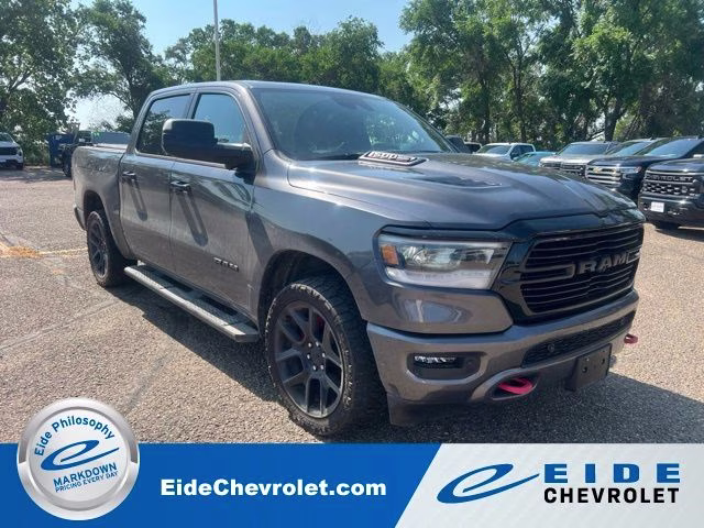 2023 Granite Crystal Metallic Clearcoat Ram 1500 Laramie 4X4 Truck