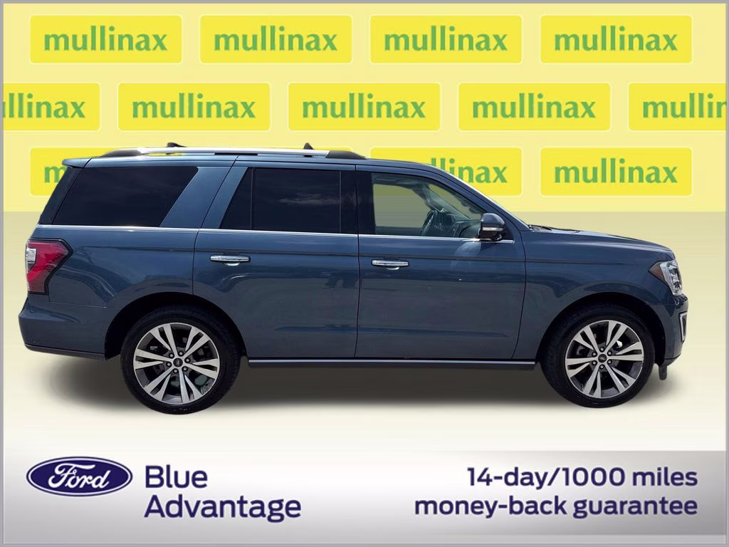 2020 Blue Metallic Ford Expedition Limited 4X4 SUV