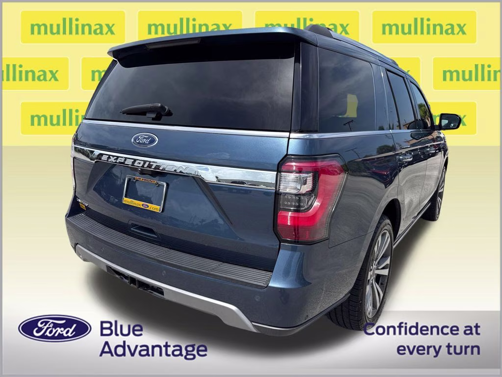 2020 Blue Metallic Ford Expedition Limited 4X4 SUV