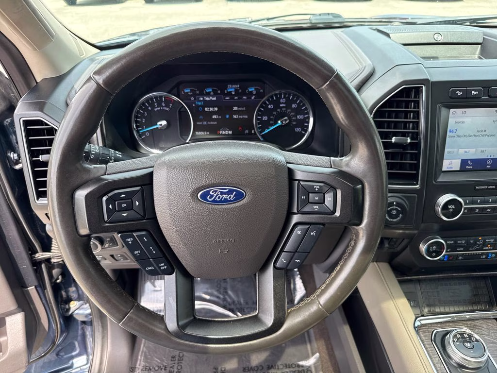2020 Blue Metallic Ford Expedition Limited 4X4 SUV