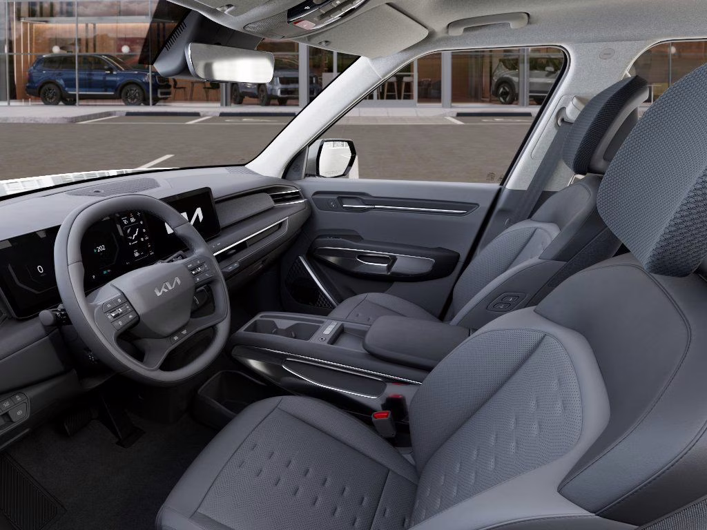 2026 Ivory Silver Kia EV9 Wind AWD SUV