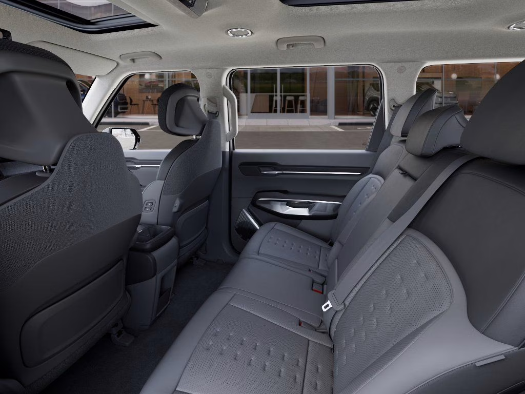 2026 Ivory Silver Kia EV9 Wind AWD SUV