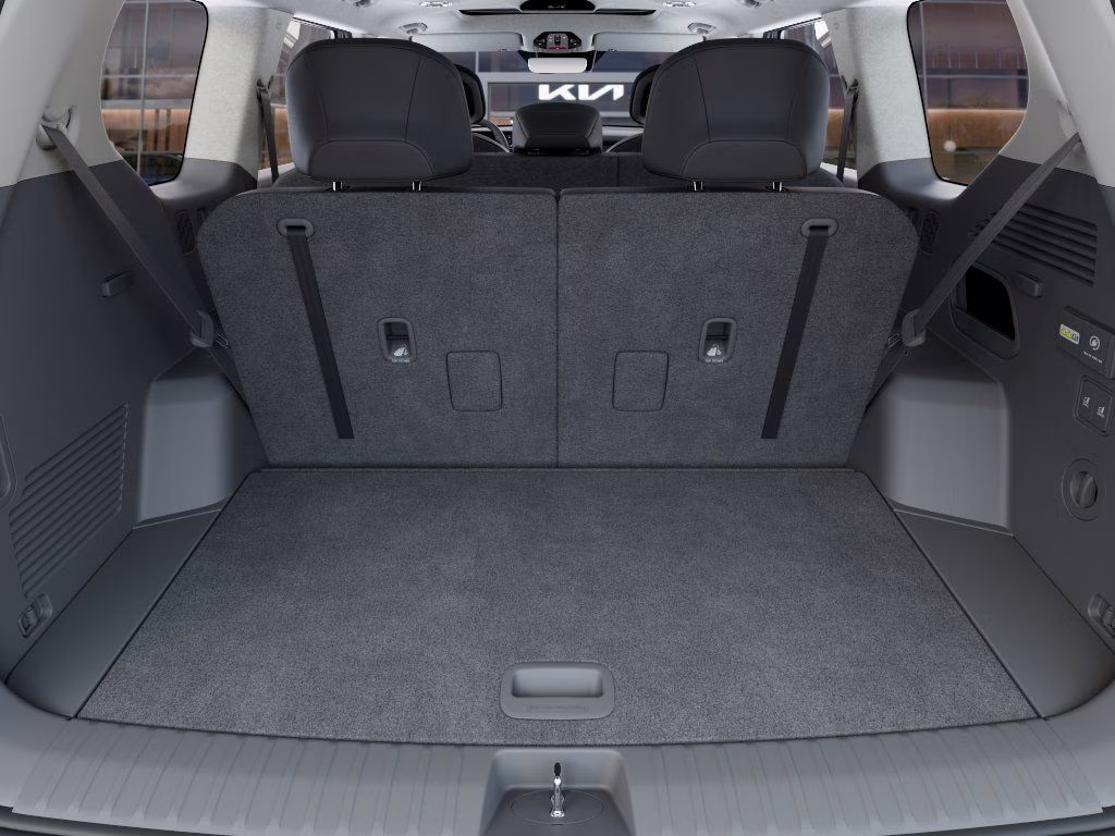 2026 Ivory Silver Kia EV9 Wind AWD SUV