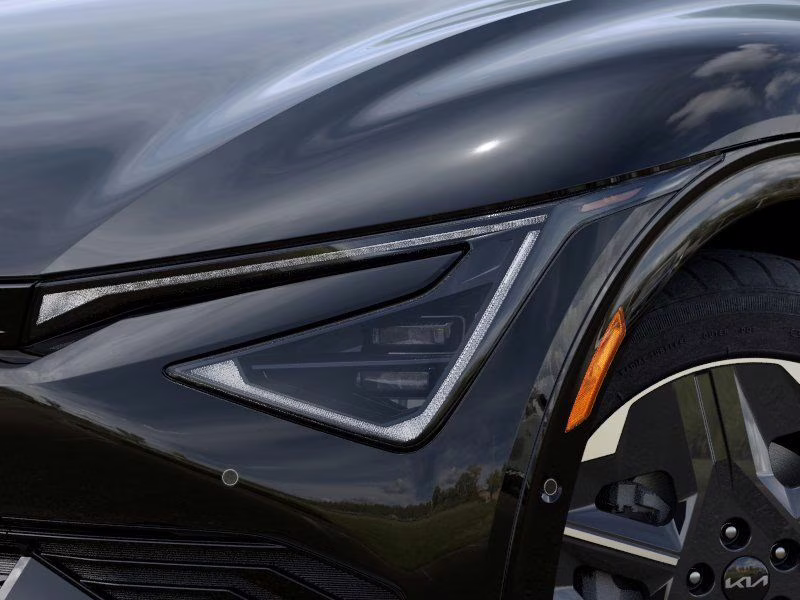 2025 Ebony Black Kia EV6 Light AWD SUV