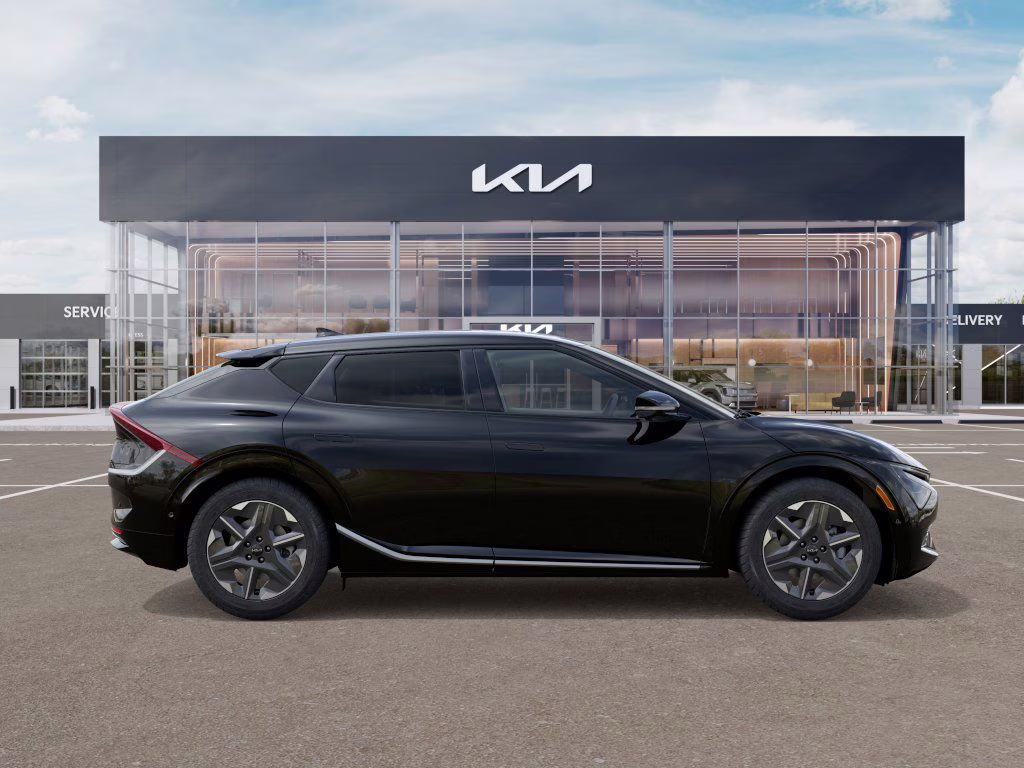 2025 Ebony Black Kia EV6 Light AWD SUV
