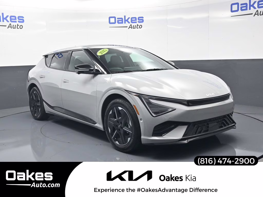 2025 Wolf Gray Kia EV6 GT-Line RWD SUV