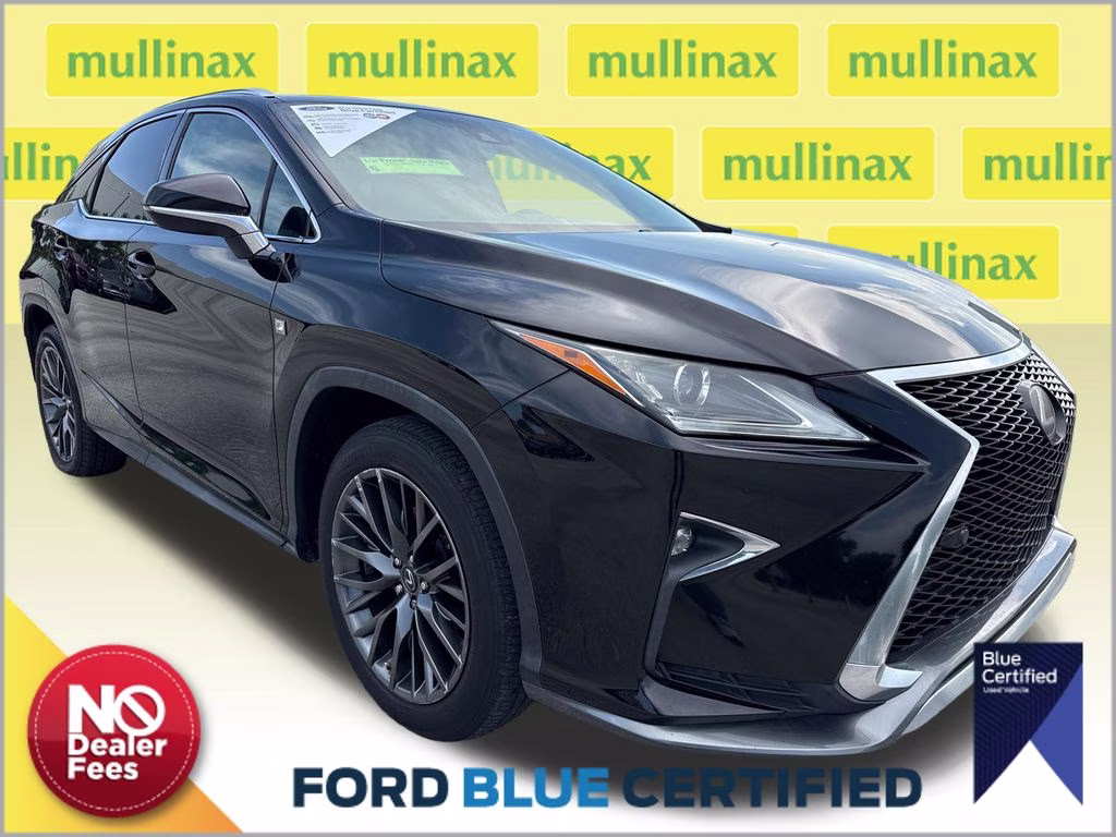 2017 Obsidian Lexus RX 350 F Sport FWD SUV
