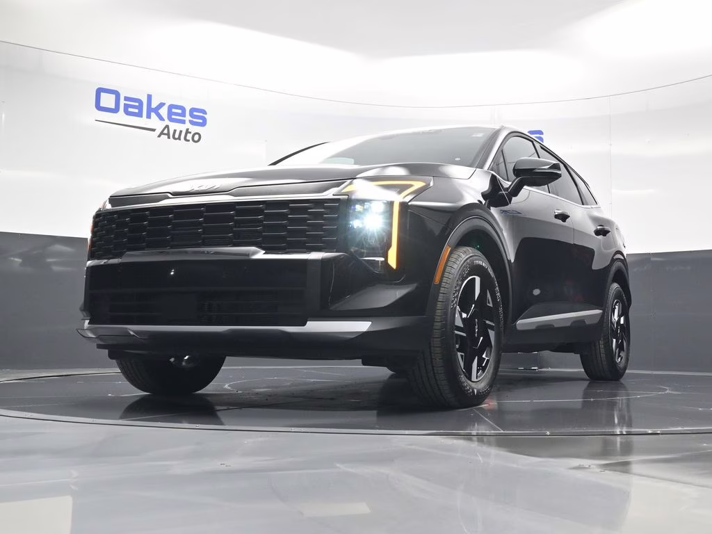 2026 Ebony Black Kia Sportage LX AWD SUV