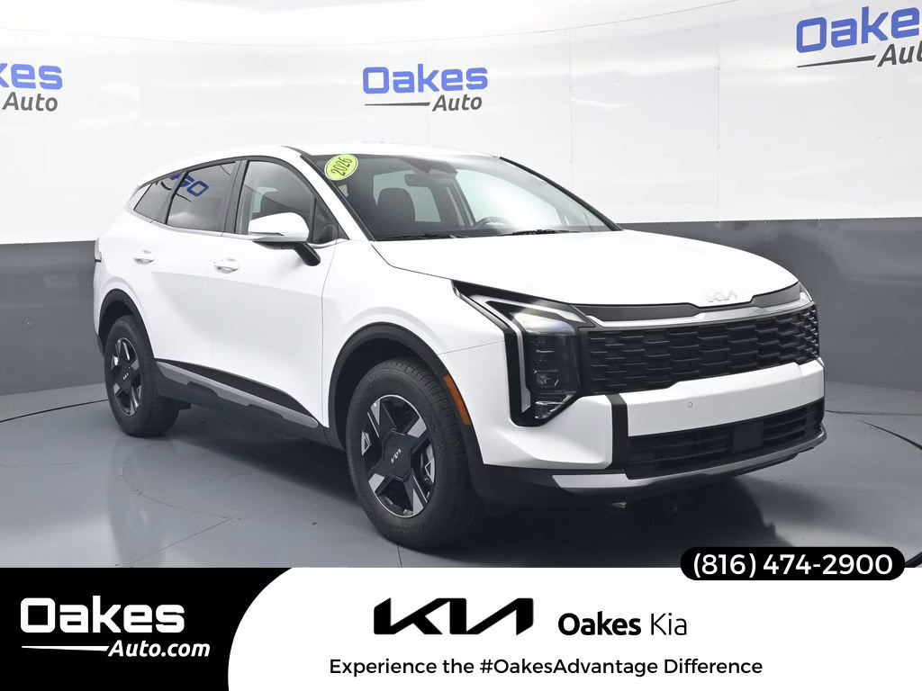 2026 Glacial White Pearl Kia Sportage LX AWD SUV