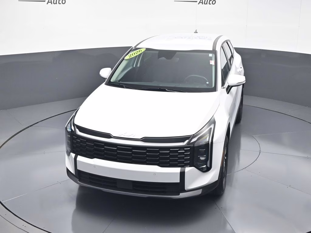 2026 Glacial White Pearl Kia Sportage LX AWD SUV