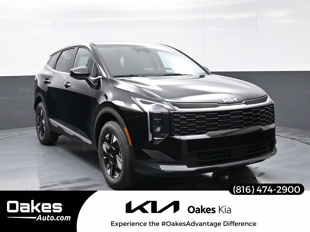 2026 Ebony Black Kia Sportage LX AWD SUV