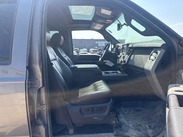 2013 Gray Ford Super Duty F-350 SRW Lariat 4X4 Truck