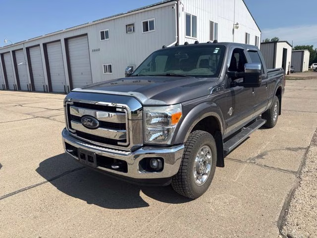 2013 Gray Ford Super Duty F-350 SRW Lariat 4X4 Truck