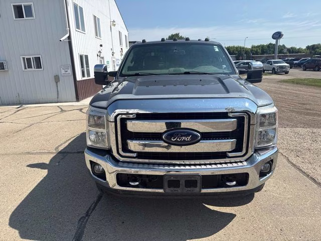2013 Gray Ford Super Duty F-350 SRW Lariat 4X4 Truck