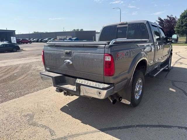 2013 Gray Ford Super Duty F-350 SRW Lariat 4X4 Truck