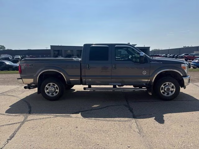 2013 Gray Ford Super Duty F-350 SRW Lariat 4X4 Truck