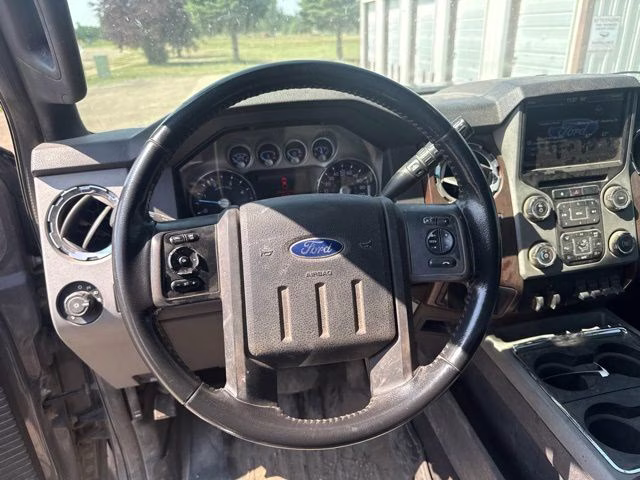 2013 Gray Ford Super Duty F-350 SRW Lariat 4X4 Truck