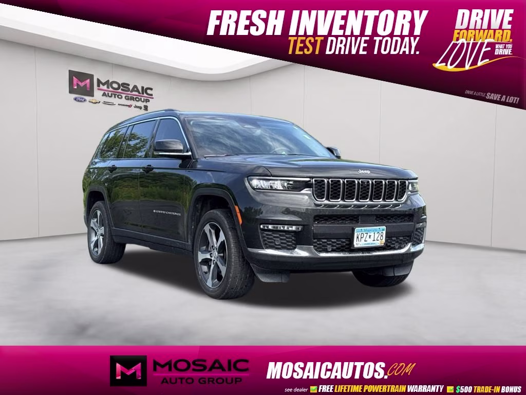 2023 Rocky Mountain Pearlcoat Jeep Grand Cherokee L Limited 4X4 SUV