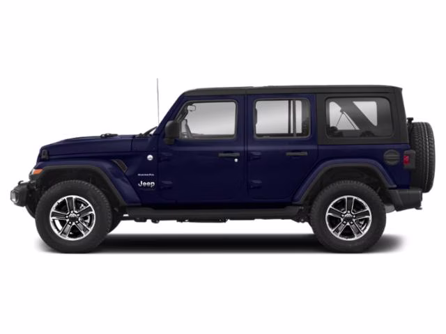 2018 Ocean Blue Metallic Clearcoat Jeep Wrangler Unlimited Sahara 4X4 SUV