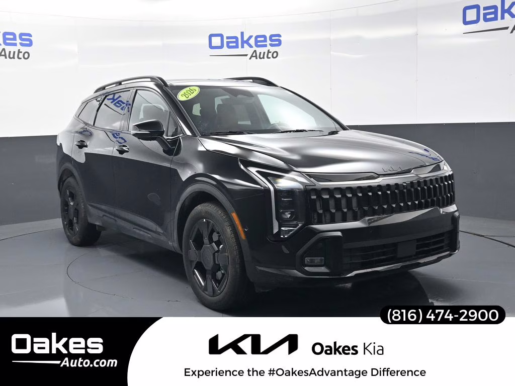2026 Ebony Black Kia Sportage X-Line AWD SUV