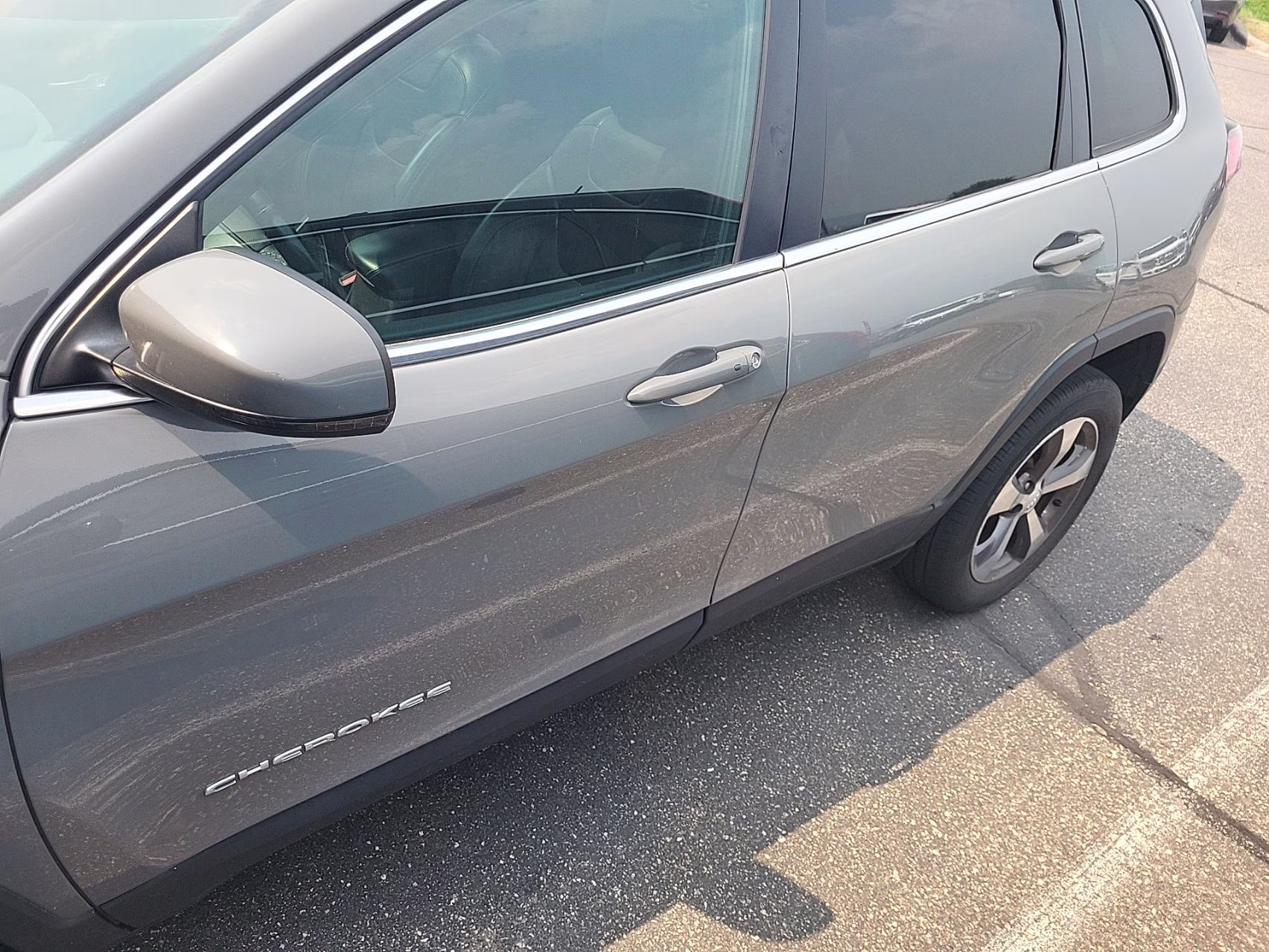 2019 Sting-Gray Clearcoat Jeep Cherokee Limited 4X4 SUV