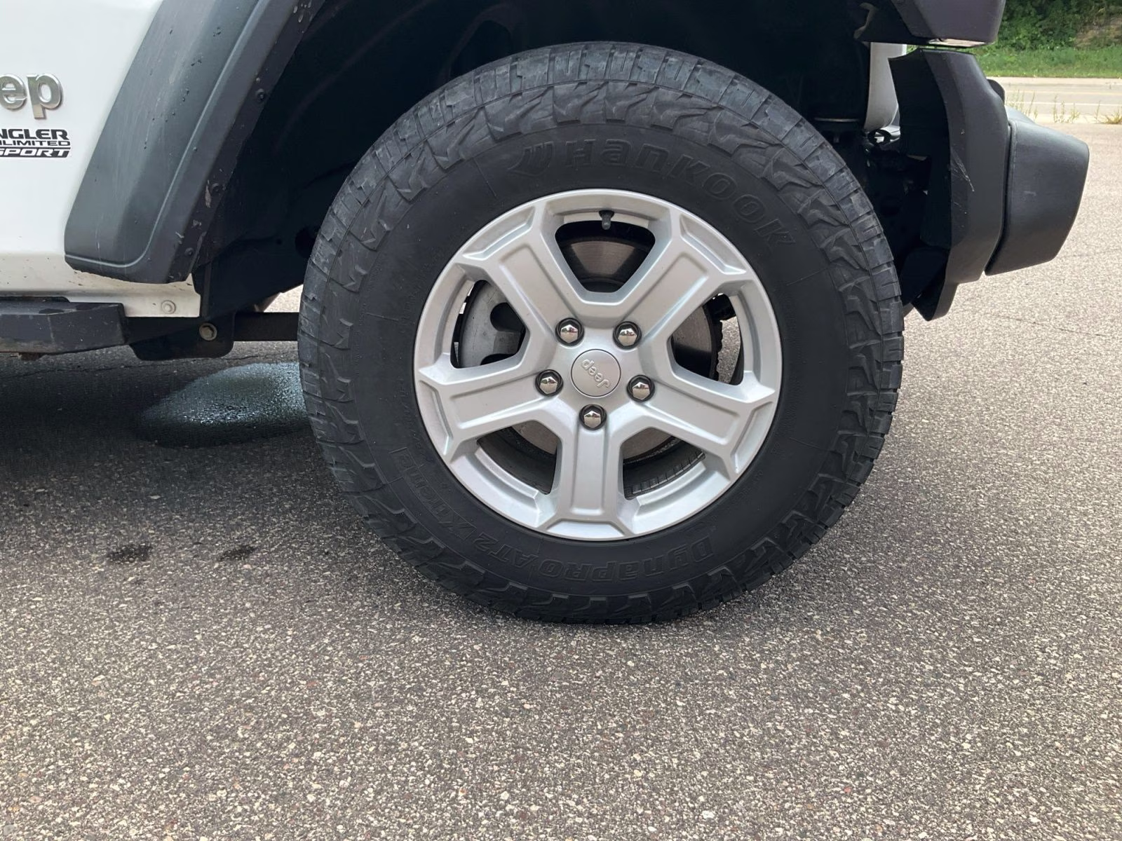 2018 Bright White Clearcoat Jeep Wrangler Unlimited Sport S 4X4 SUV