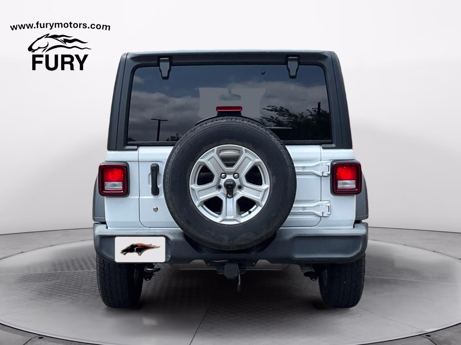 2018 Bright White Clearcoat Jeep Wrangler Unlimited Sport S 4X4 SUV