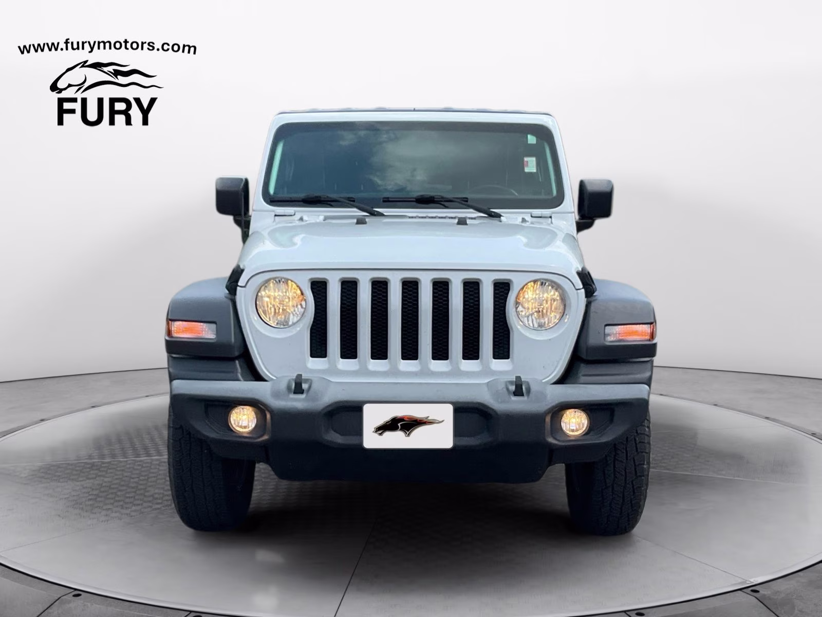 2018 Bright White Clearcoat Jeep Wrangler Unlimited Sport S 4X4 SUV