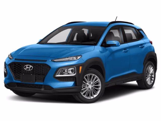 2019 Surf Blue Hyundai Kona SEL FWD SUV