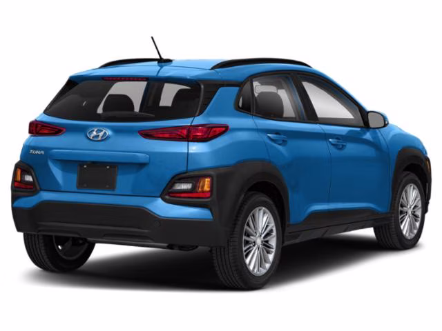 2019 Surf Blue Hyundai Kona SEL FWD SUV