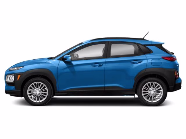 2019 Surf Blue Hyundai Kona SEL FWD SUV