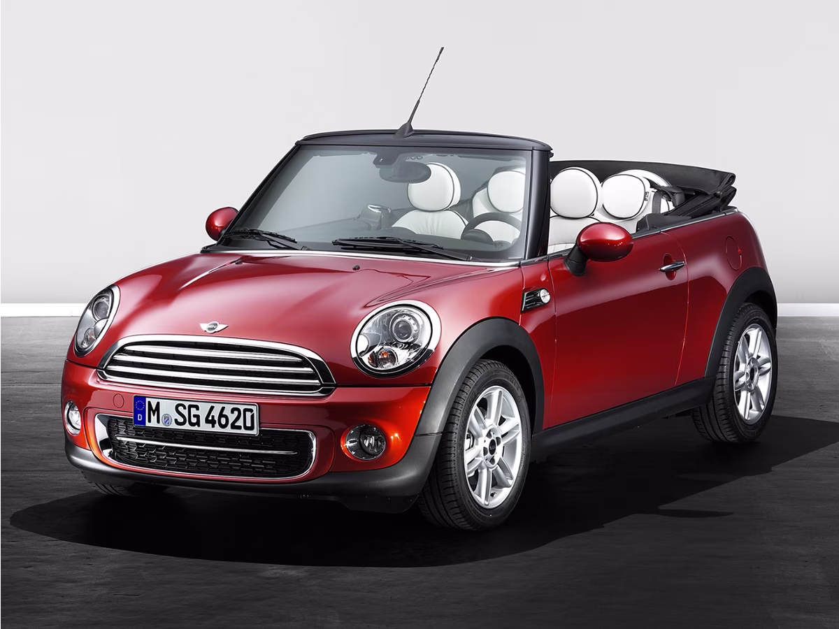 2015 Chocolate MINI Cooper Base FWD Convertible