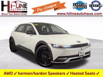 2022 Atlas White Hyundai IONIQ 5 SE AWD SUV