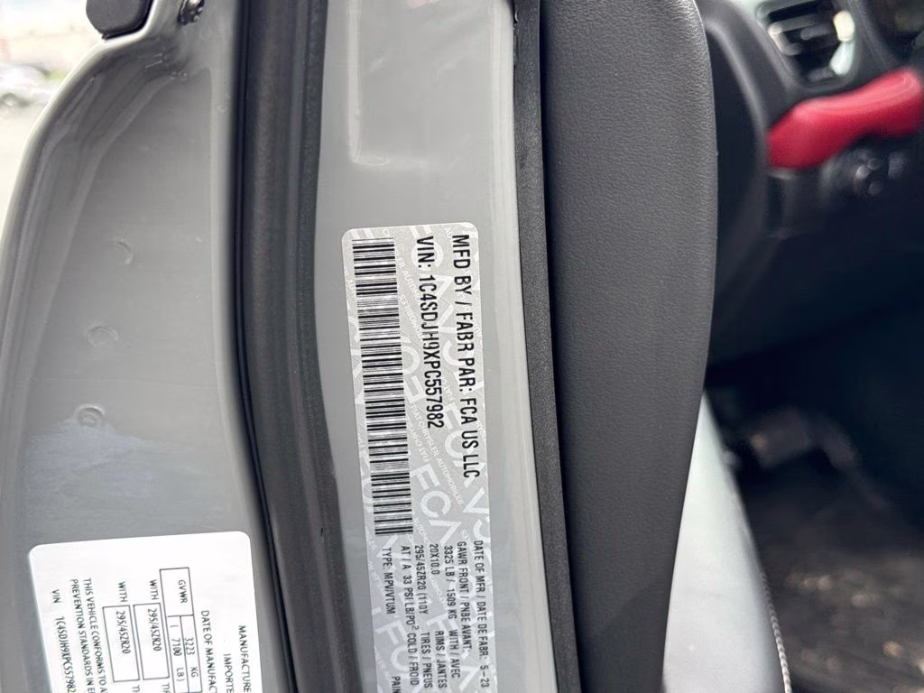2023 Destroyer Gray Clearcoat Dodge Durango SRT Hellcat Premium AWD SUV