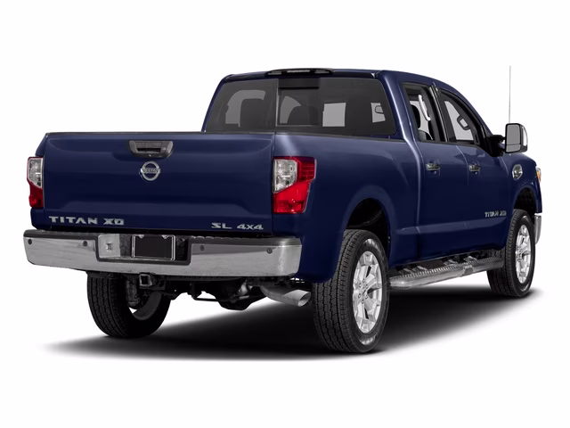 2017 Deep Blue Pearl Nissan Titan XD SL 4X4 Truck