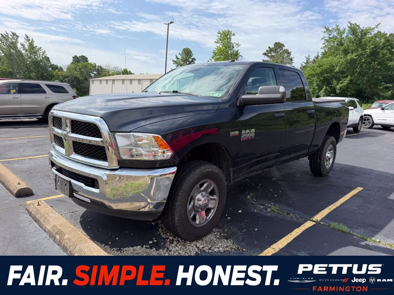 2018 Maximum Steel Metallic Clearcoat Ram 2500 4WD Tradesman Crew Cab 4X4 Truck