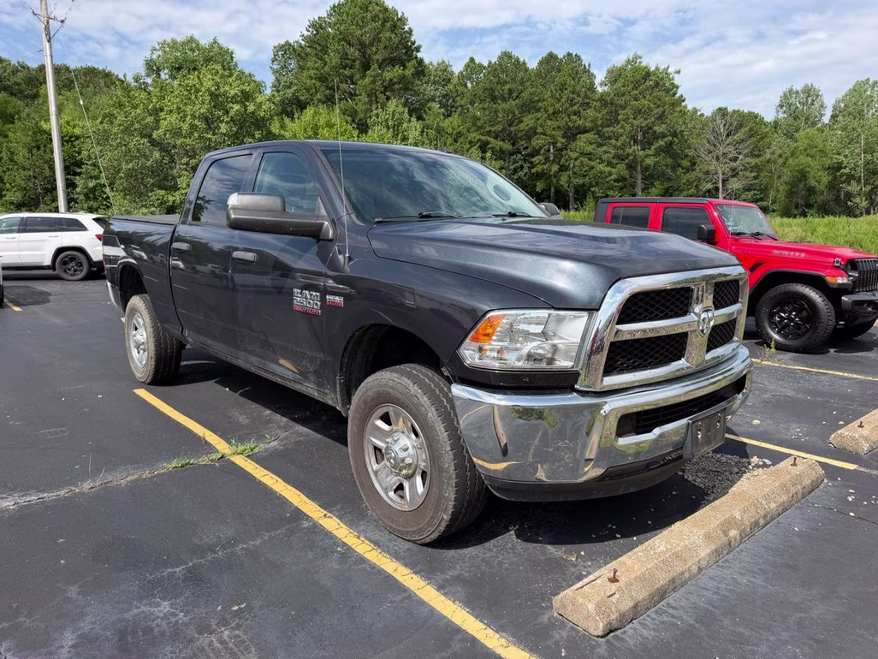 2018 Maximum Steel Metallic Clearcoat Ram 2500 4WD Tradesman Crew Cab 4X4 Truck