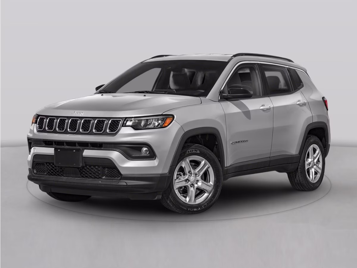 2026 Bright White Clearcoat Jeep Compass 4X4 SUV