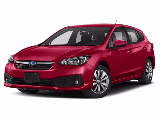 2023 Crimson Red Pearl Subaru Impreza Base AWD Hatchback