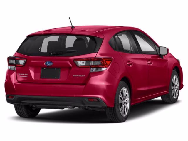 2023 Crimson Red Pearl Subaru Impreza Base AWD Hatchback