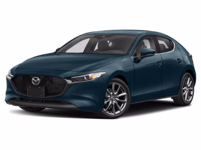 2019 Deep Crystal Blue Mica Mazda Mazda3 Preferred AWD Hatchback