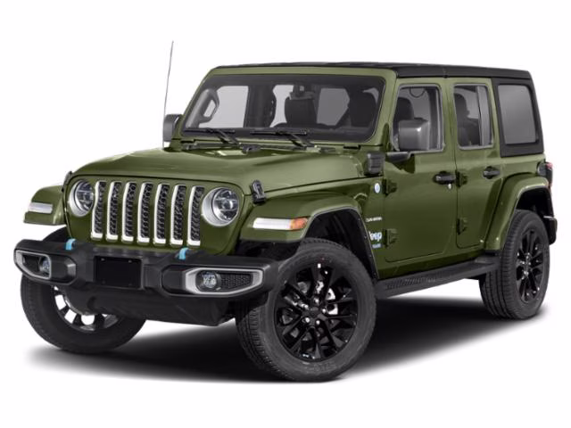 2023 Sarge Green Clearcoat Jeep Wrangler Sahara 4xe 4X4 SUV