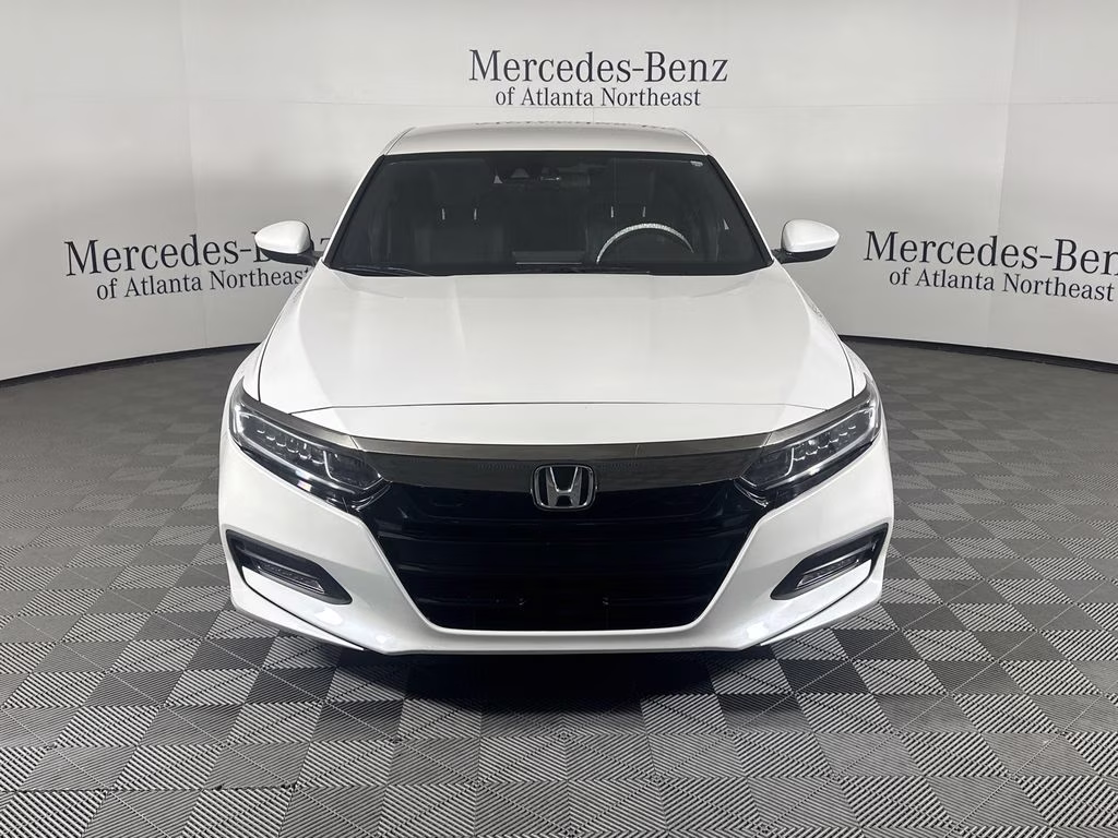 2018 White Honda Accord Sport FWD Sedan