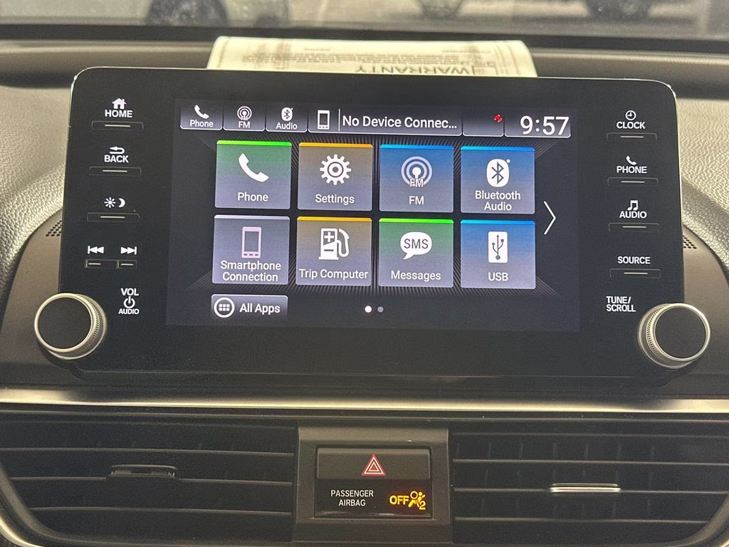 2018 White Honda Accord Sport FWD Sedan